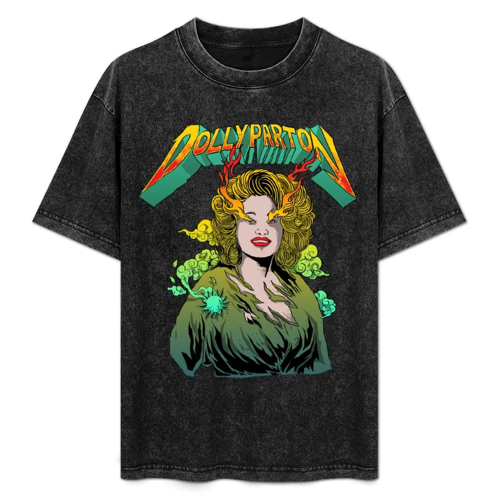 

saint dolly parton T-Shirt Basic Plain Tee for Spring and Summer