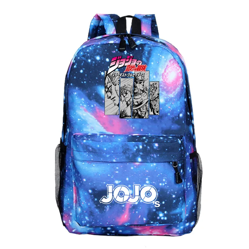 Jojo Bizarre Adventure Bacpack Students School Backpack Boys Girls back to School Bag gifts Teens travel mochila backpack