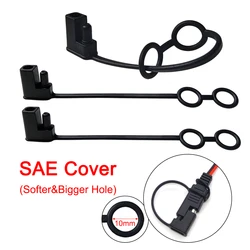 SAE Cable Dust Cap(Upgrade) 2 Pin Plug Stopper Replacement Rubber Waterproof Cover Lid Top Protect Solar Motor Harness Connector