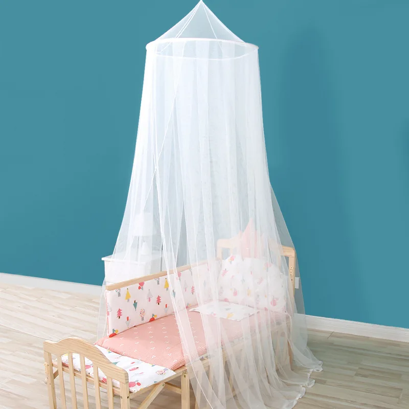 Baby Bed Mosquito Net Kids Outdoor Mosquito Nets Canopy Cradle Cribs Bed Mesh Insect Control Portable Baby Bed Sky Room Decor