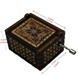 Hộp âm nhạc thủ công Anastasias, cơ chế dây thừng, thủ công, thủ công, bronzing, hiện đại, quà tặng độc quyền, một lần tháng 12 10 Bán hàng chính Anastasia Hộp nhạc - №4