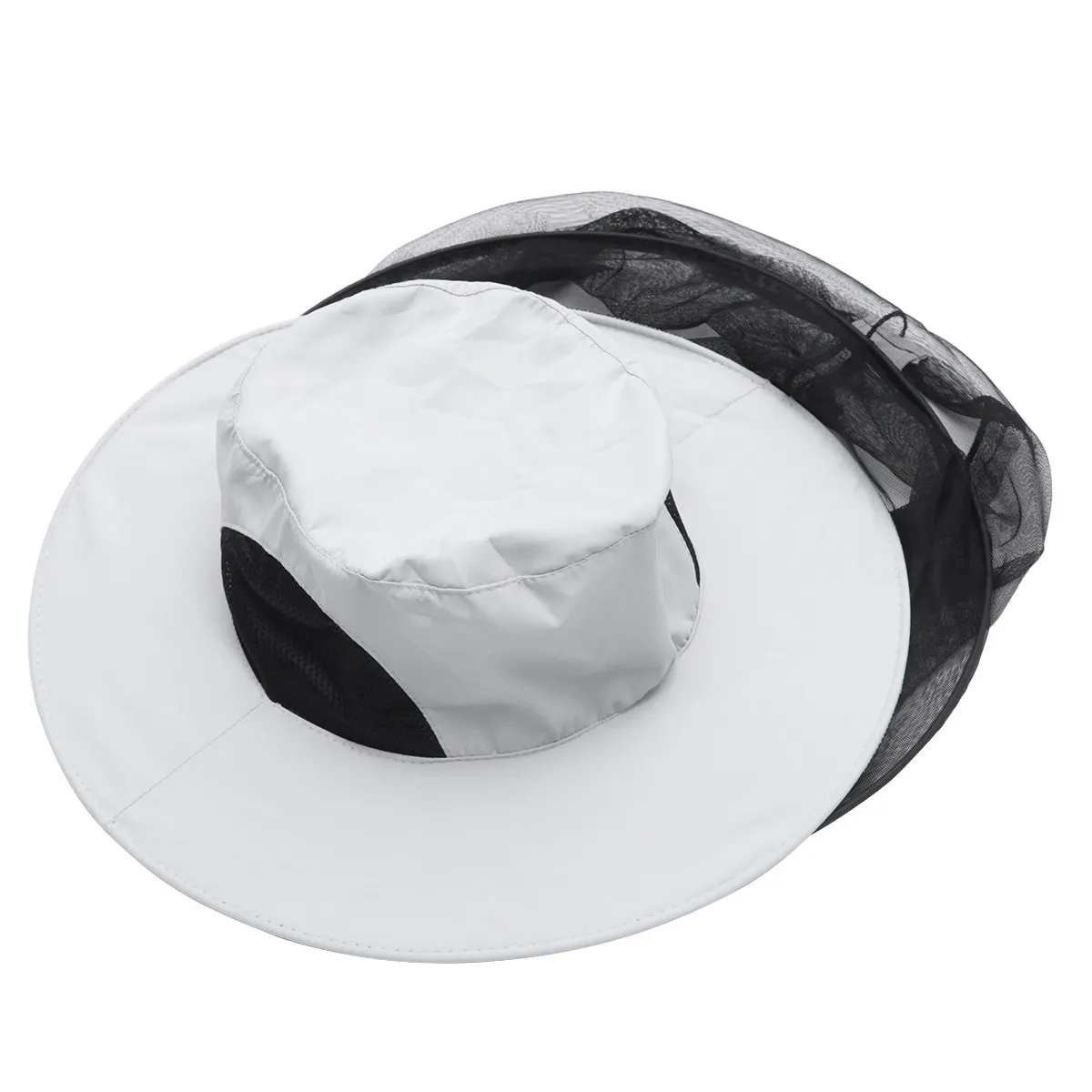 

1 шт. шляпа от комаров с защитой для шеи, легкая, быстросохнущая, солнцезащитная, для рыбалки, походов, кемпинга, путешествий и активного отдыха на природе