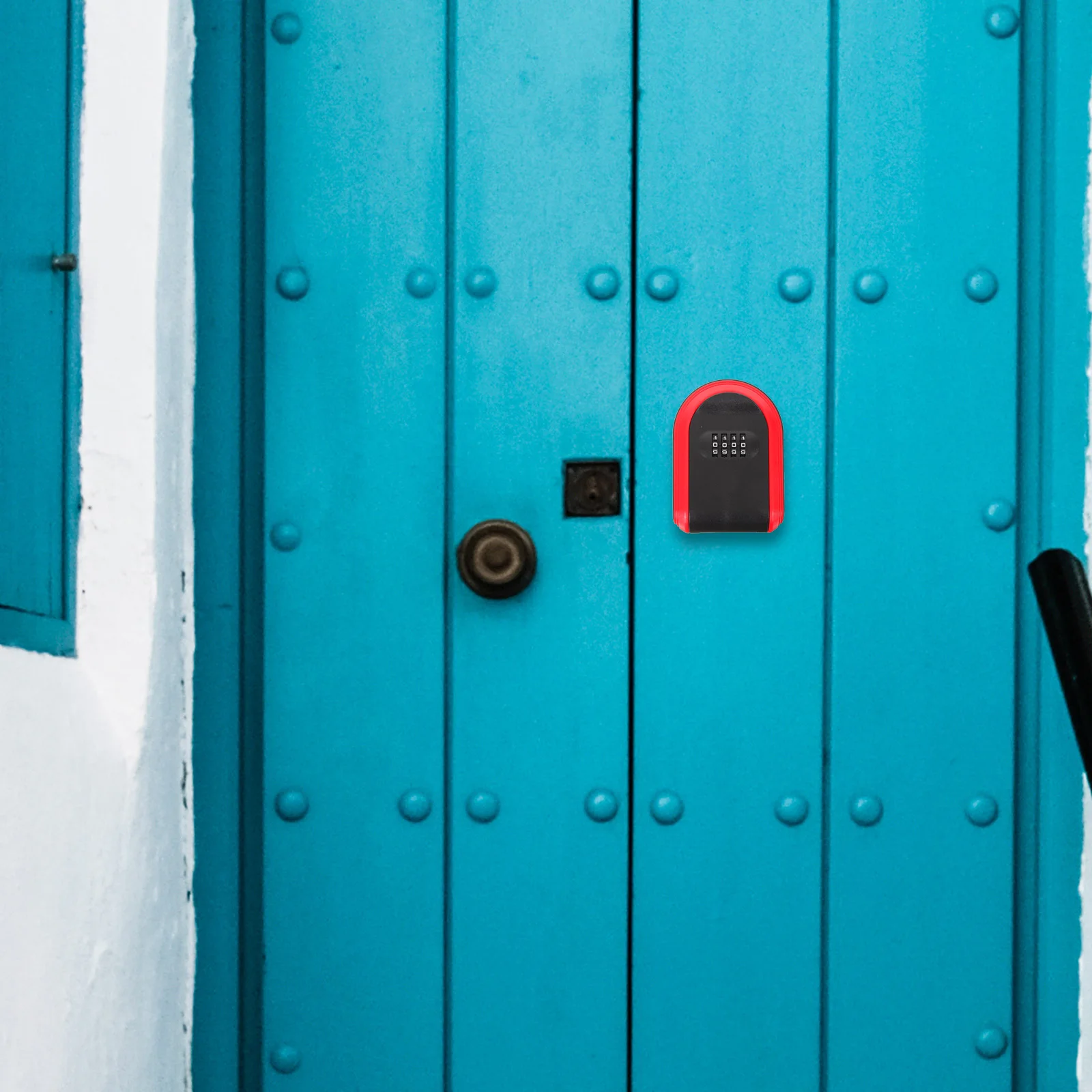 4 Digit Password Key For House Office Outdoor Wall Mount Security Box With Combination Lock Storage Box Lock Boxes