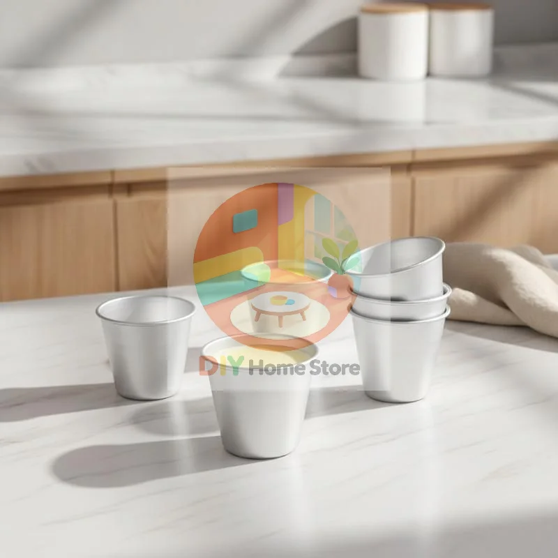 Pastry Pudding Mold 1Pc Optional Size Oven Safe Nonstick Baking Cup Professional Tool for Home Baking Dessert