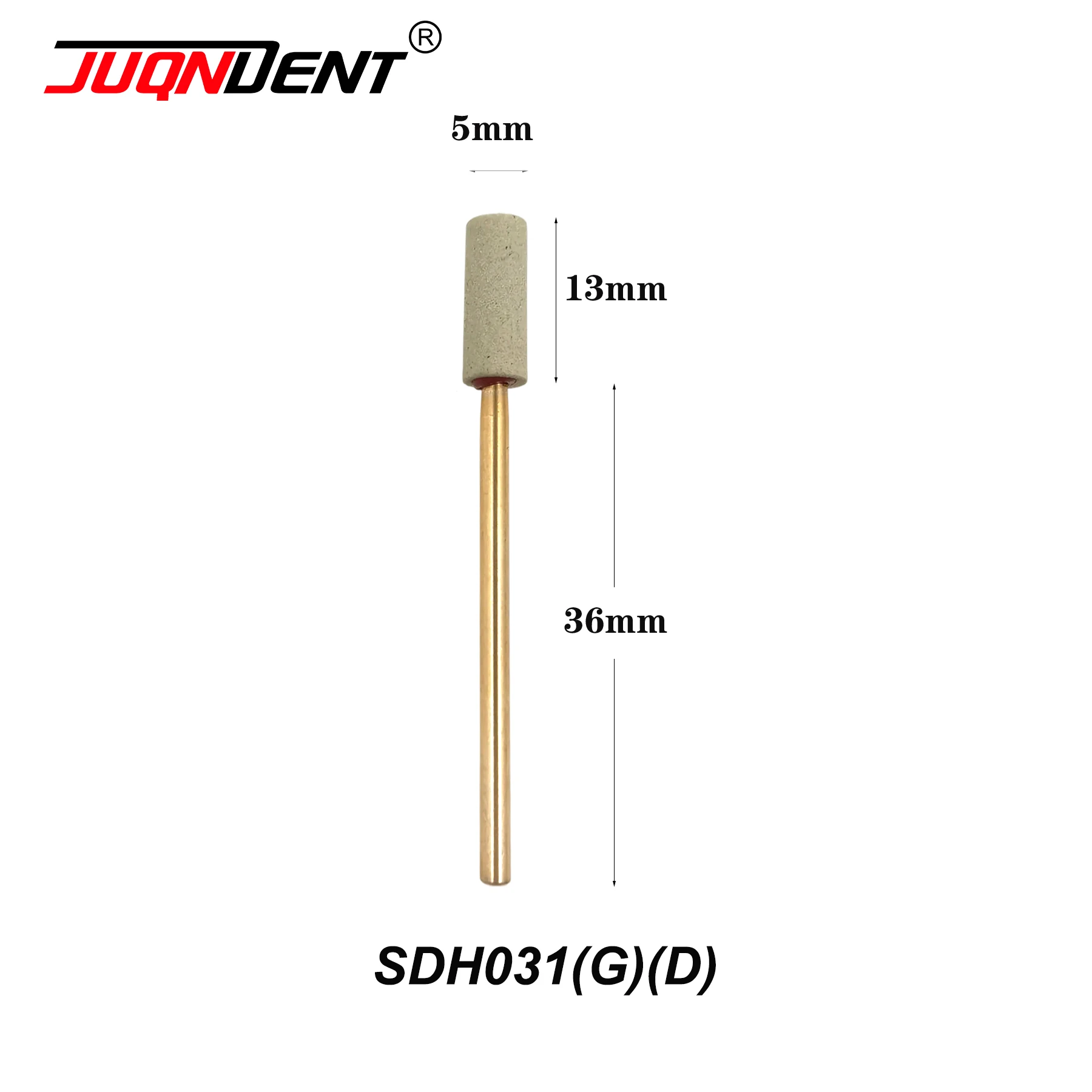 Dental Ceramic Diamond Grinding Head Stone Grinder Zirconia Ceramics Crowns Polisher HP 2.35mm Dentist Laboratory Tools