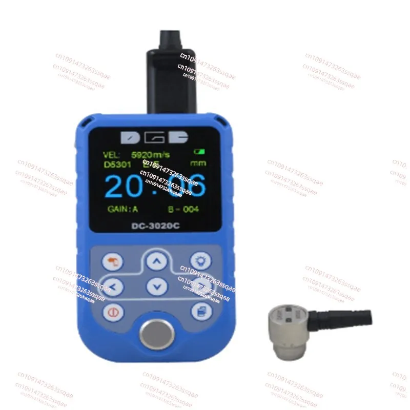 DC-3000C Series Ultrasonic Thickness Gauge, Echo Measurement Thickness Gauge, Through Coating Thickness Gauge