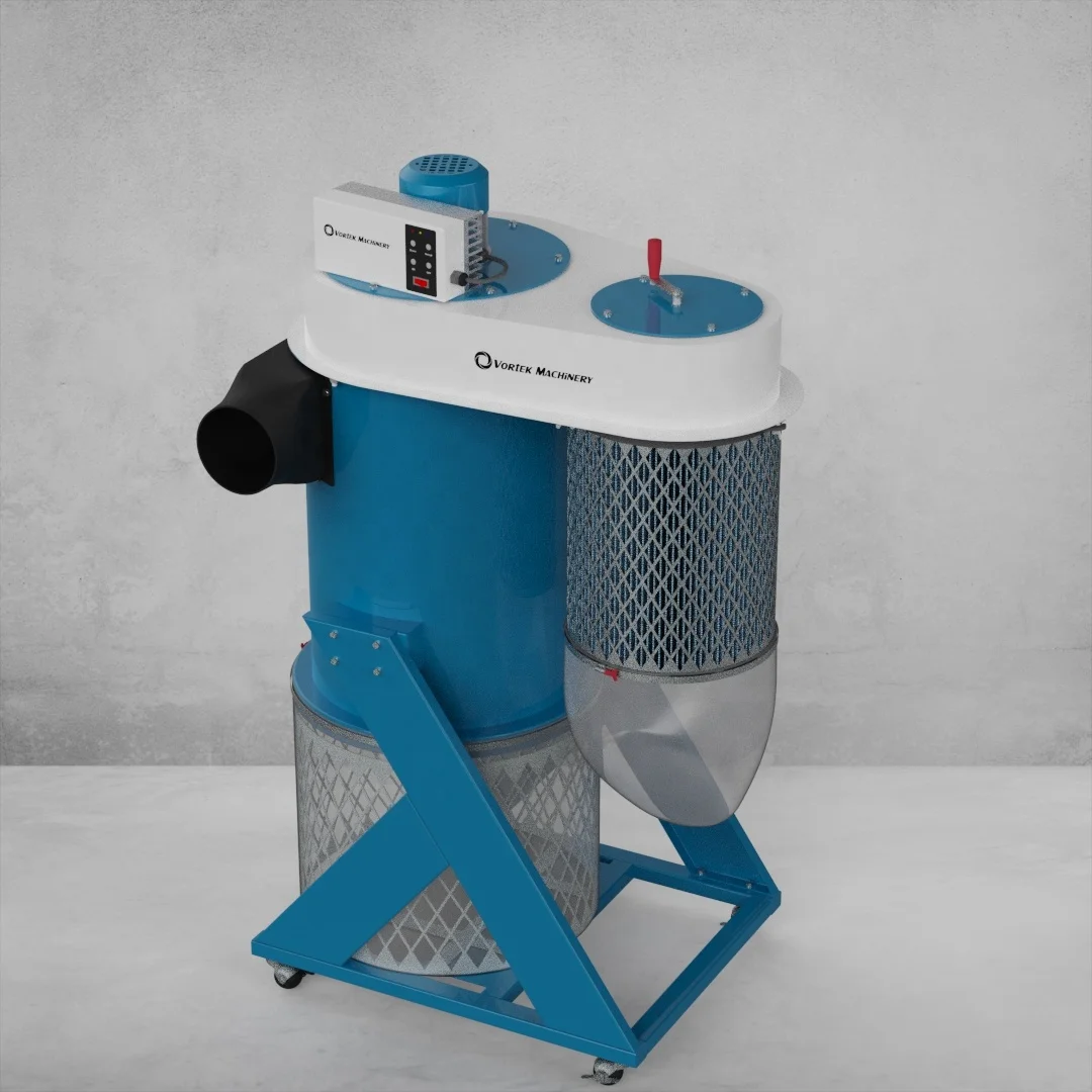 

Model: DC-461 1-1/2HP Cyclone Dust Collector/dust Extractor For Woodworking