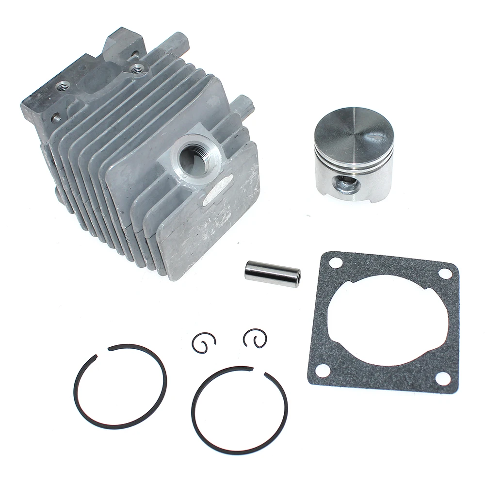 Cylinder Piston KIt For Stihl FC75 FC85 FS80 FS85 HL75K HL75 HS75 HS85 HT70 HT75 KW85 KA85 KR85 SP80 SP85 FS80R FS85R BG75