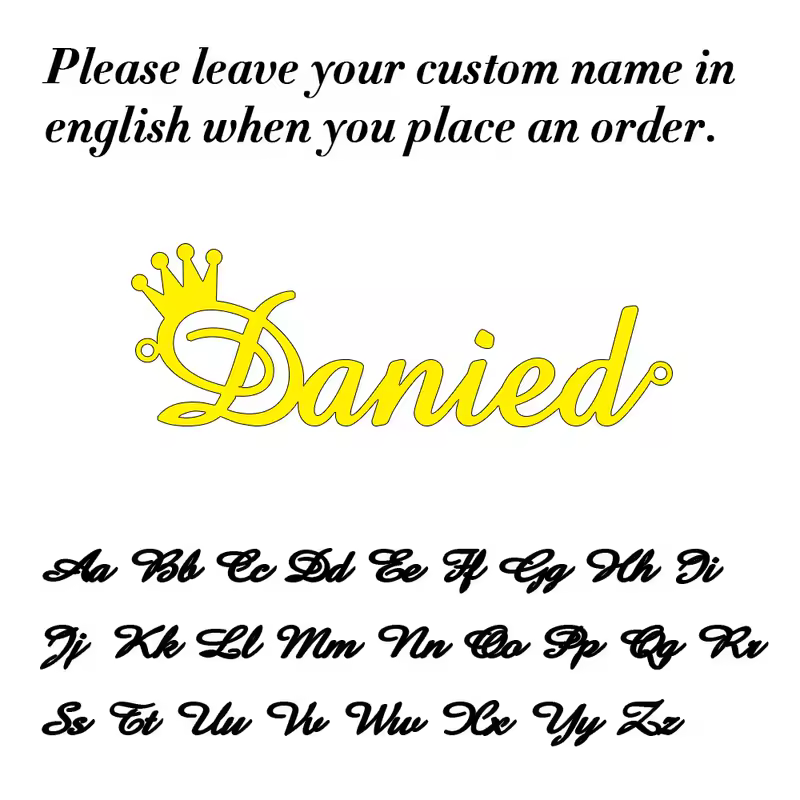 Custom Name Necklace for Women Personalised Cursive Letter Pendant Stainless Steel Jewelry Men Chain Choker Collar Personalizado - Image 10