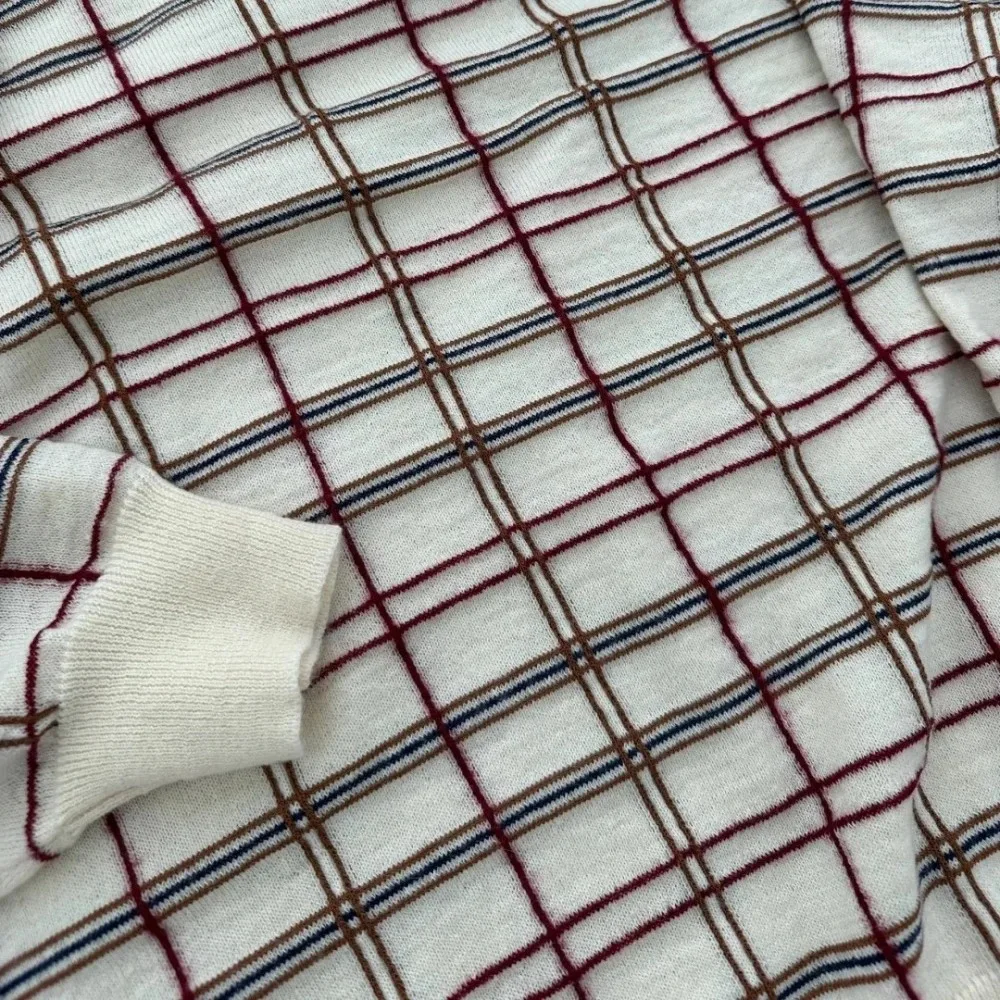 الخريف الشتاء خمر منقوشة محبوك سترة السترة للرجال والنساء #5