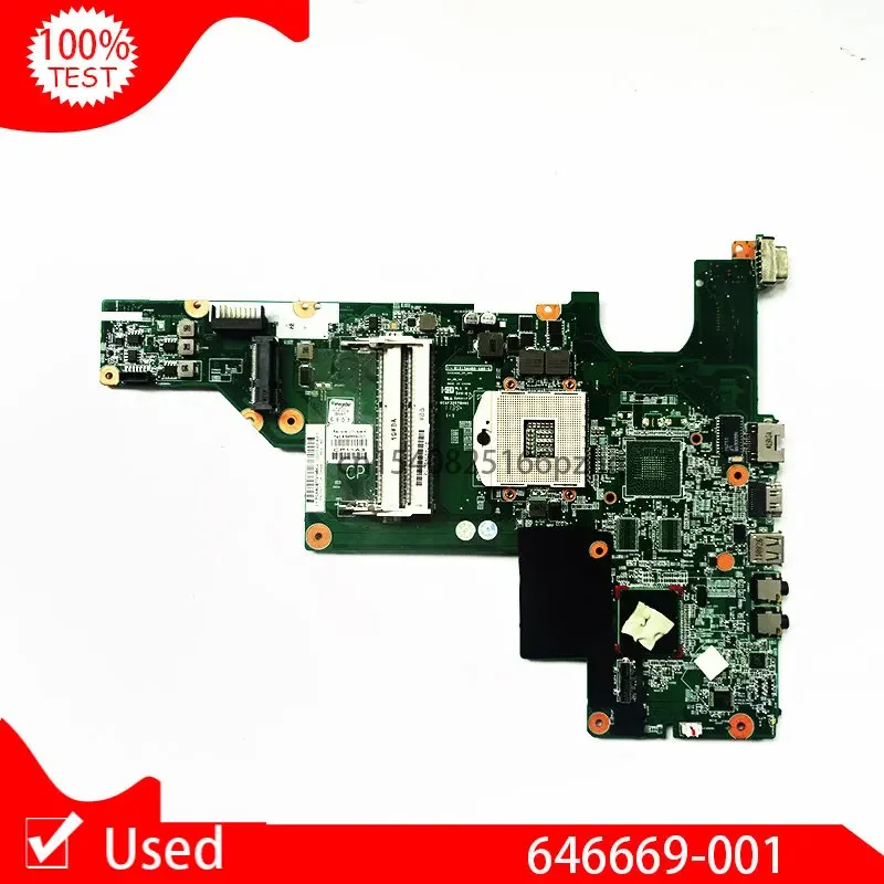 

Used 646669-001 For HP CQ43 631 430 630 Laptop Motherboard HM55 DDR3 Main Board