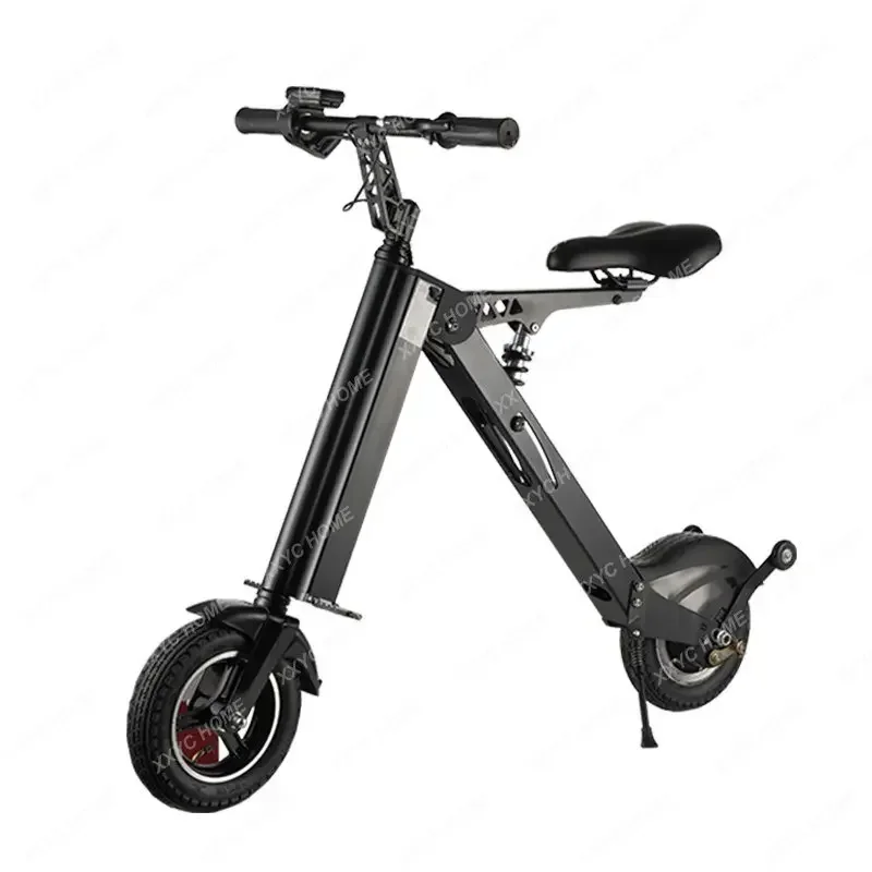 Portable Folding Motor-Assisted Bike Adult Men's and Women's Ultra-Light Two-Wheel Small Lithium Battery Scooter Electric