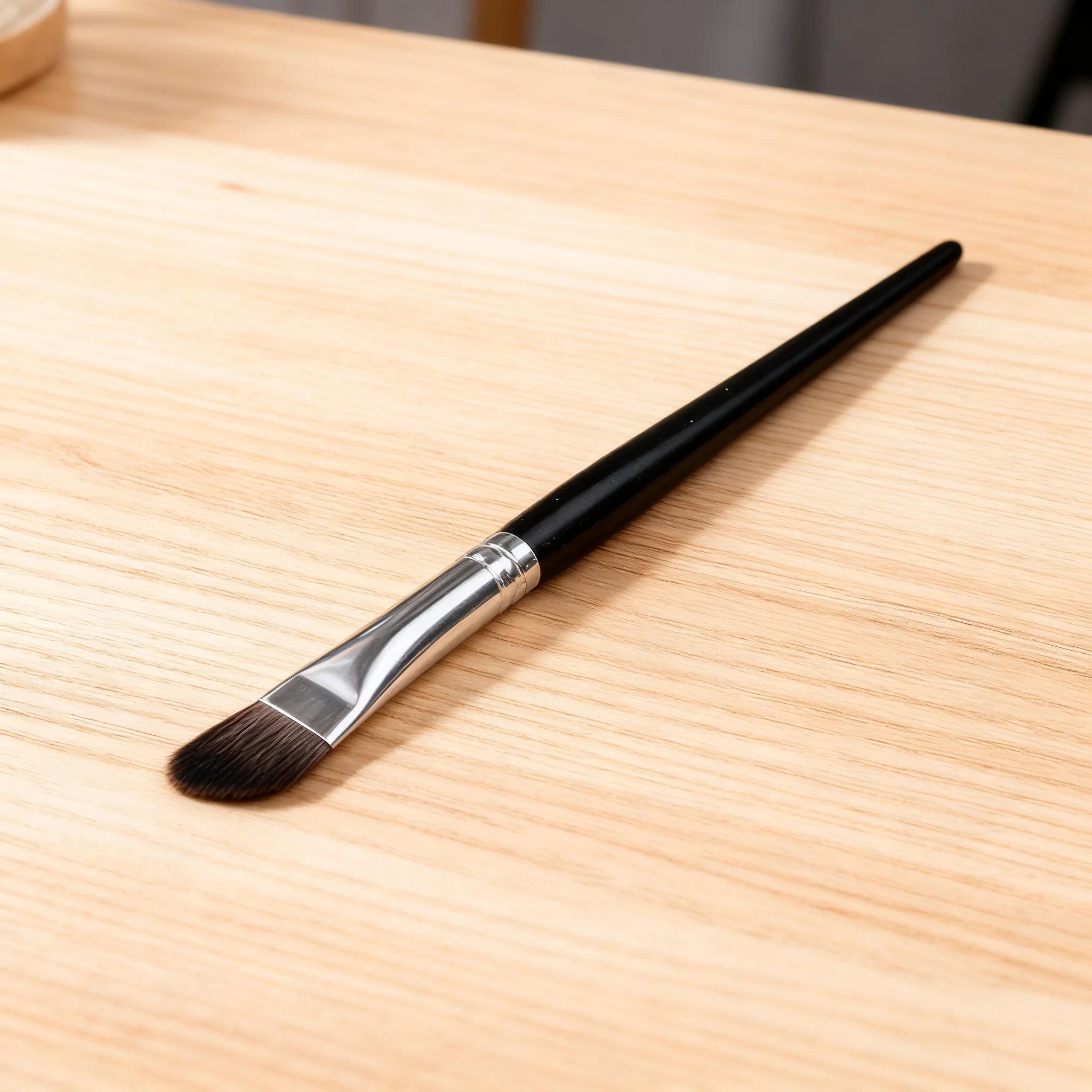 The Upgrade Blade Eyeliner Brush Ultra Thin Fine Angle Flat Eyebrow Brush Under The Eyes Place Precise Detail Brush 1pcs 2026