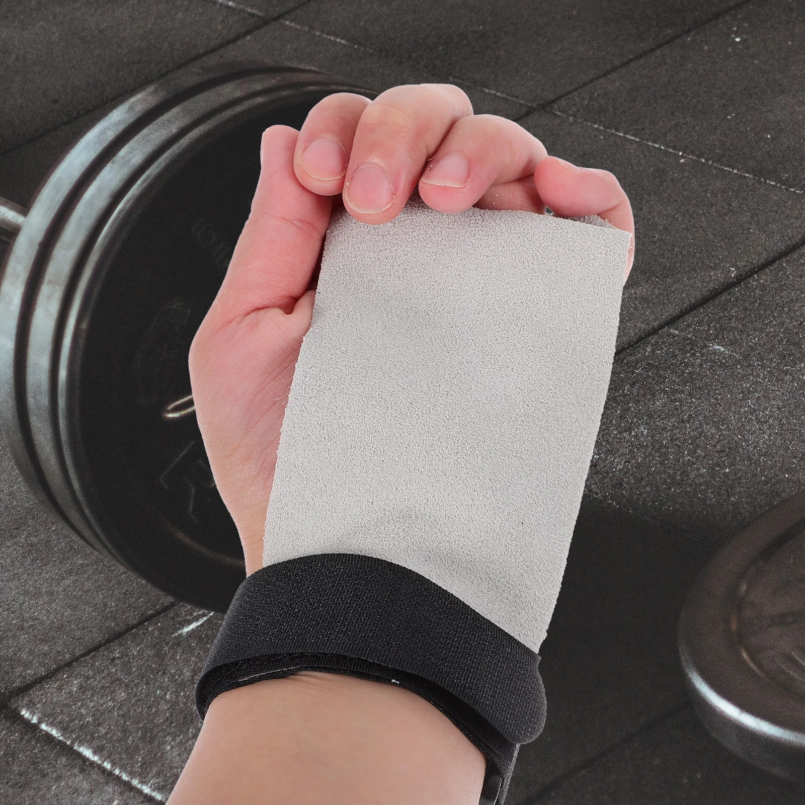 

Wrist Lifting Straps Fitness Belt Wristbands Wraps for Weight Grey Sports