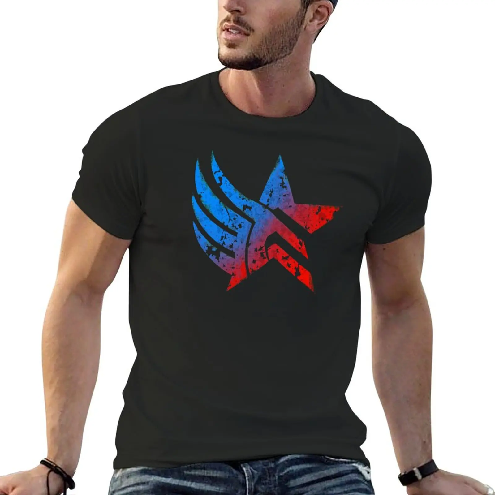 Mass Effect Paragon Renegade Distressed T-Shirt vintage clothes vintage shirts men graphic