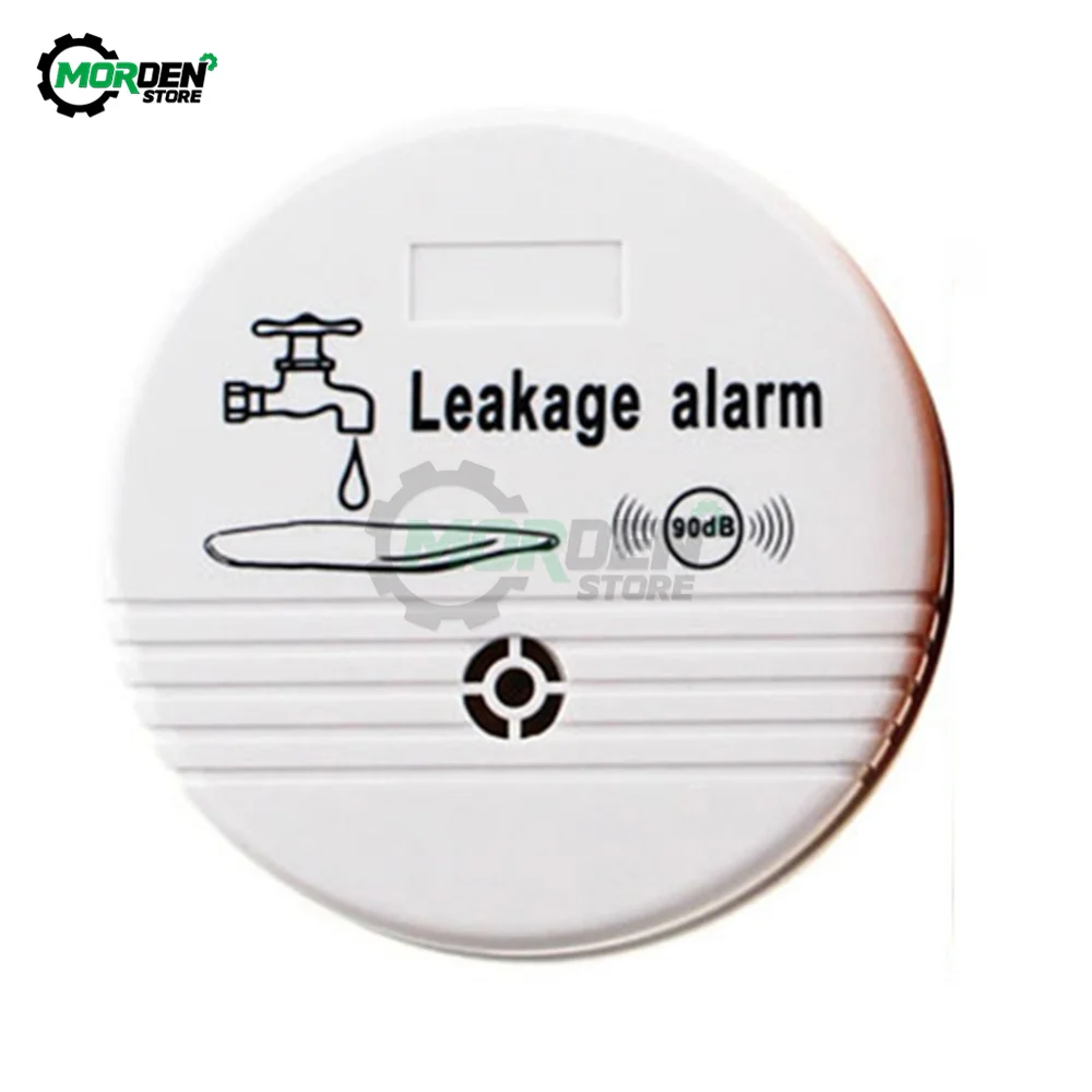 Water Leak Detector Alarm 90dB Voice Alert Wireless Water Leakage Sensor Alarm System for Home Security