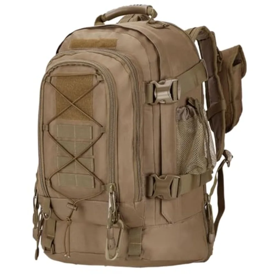 

Tactical Backpack Military Hiking Daypack - Molle Backpack for Men 3 Day Assault Pack Bug Out Bag for Camping Travel Army Hunti