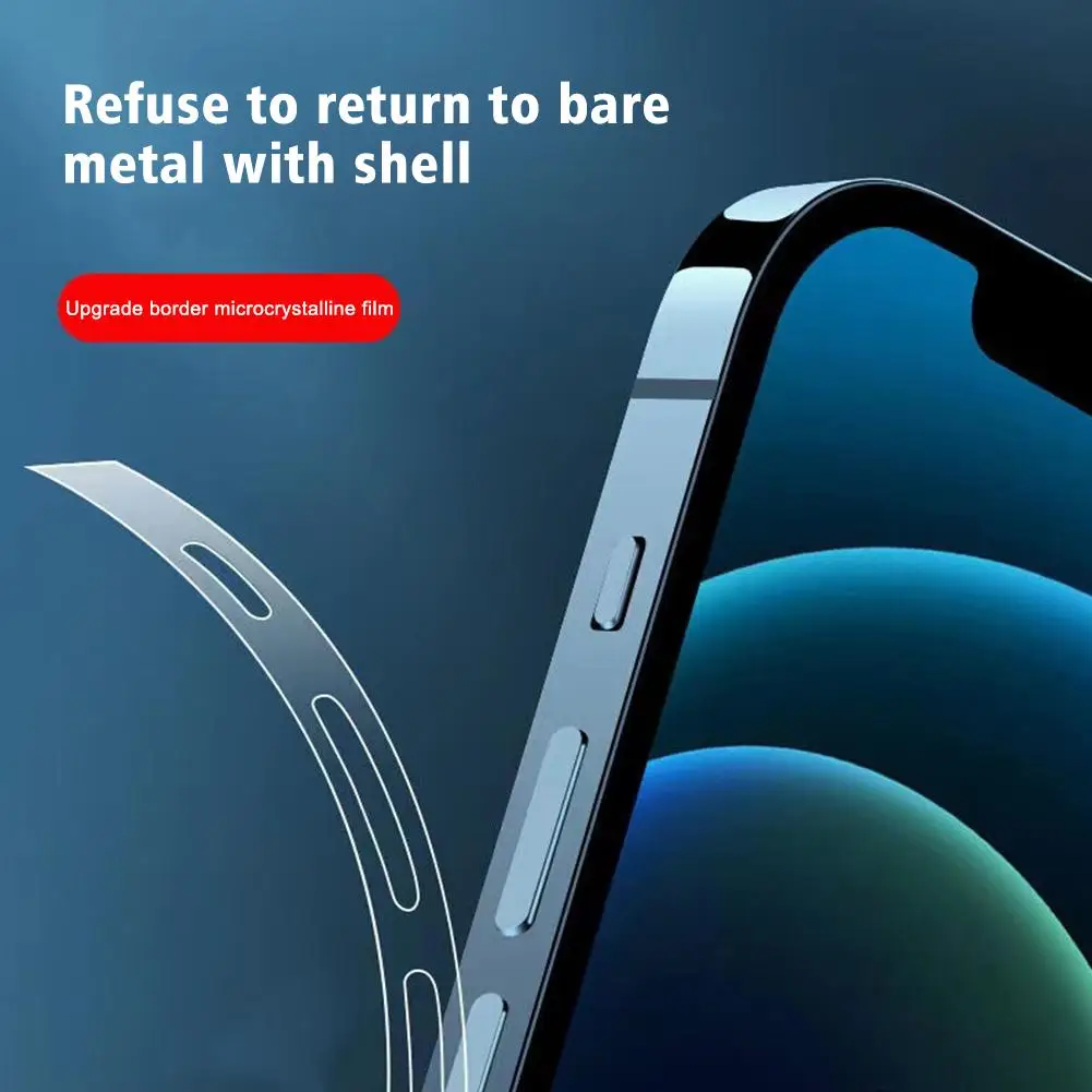 Side Hydrogel Film For iPhone 15 Pro Max 15 Plus 15 15Pro  Frame Protective Border HD Clear Matte Screen Protector image 2