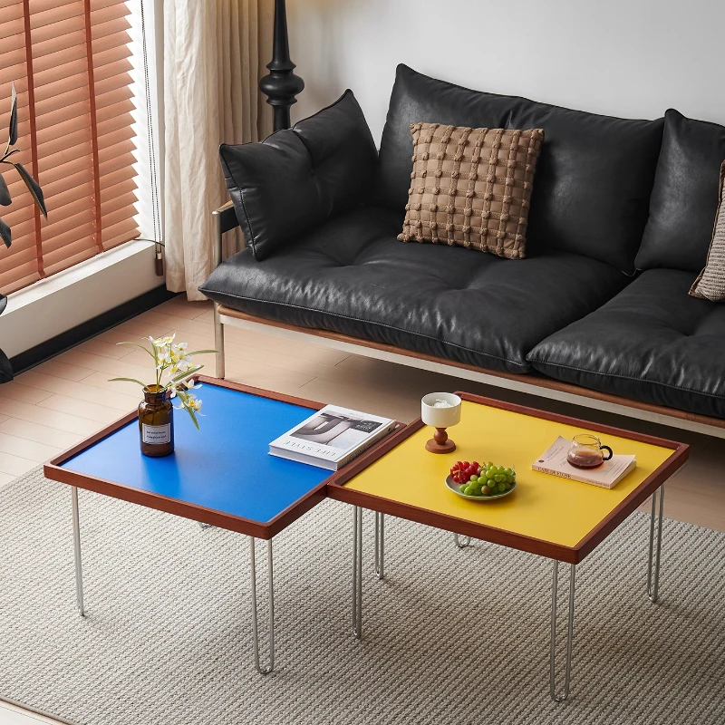 

/Portable Luxury Coffee Table Decor Extendable Japanese Poker Coffee Table Nordic Storage Mesa De Centro Sala Home Furniture