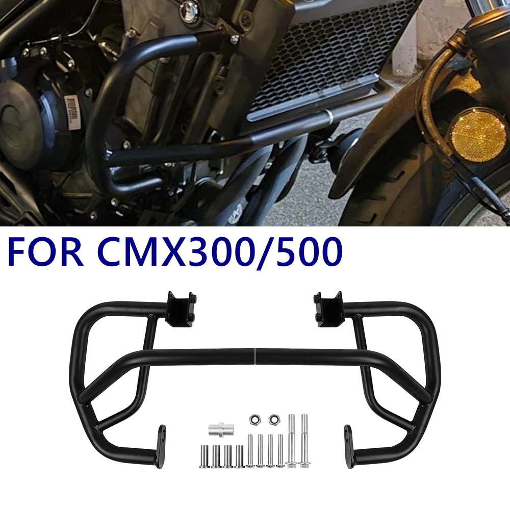 For Honda REBEL CMX 500 300 CMX500 CMX300 2017-2023 Motorcycle Highway Bumper Engine Guard Crash Bars Protector Accessories