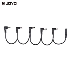 JOYO CM-24 Guitar Effects Power Cable Splitter Cord 5 Ways Daisy Chain for DC 9V Guitar Bass Effects