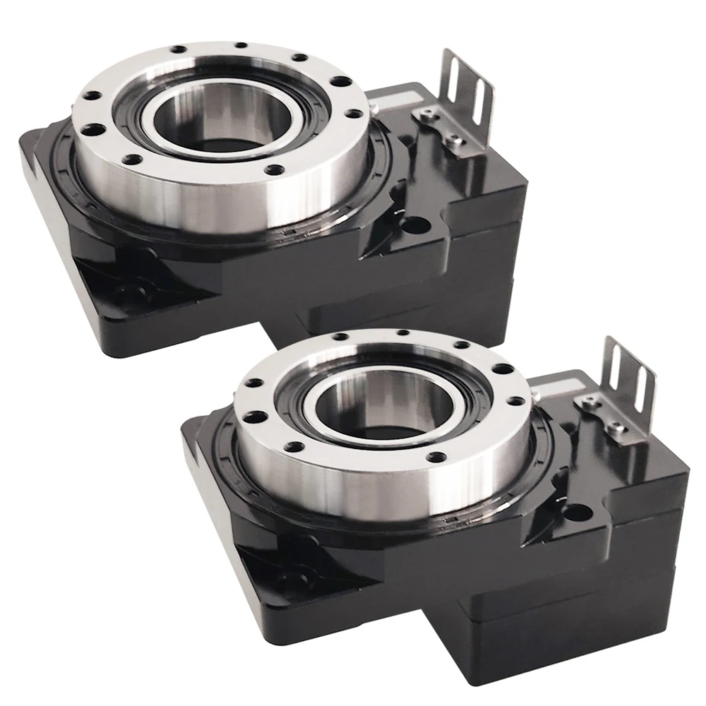 

high torque Big Opening Trnasmiision Device Hollow Rotary Table Direct Connected with Servo Planrtary Gearbox