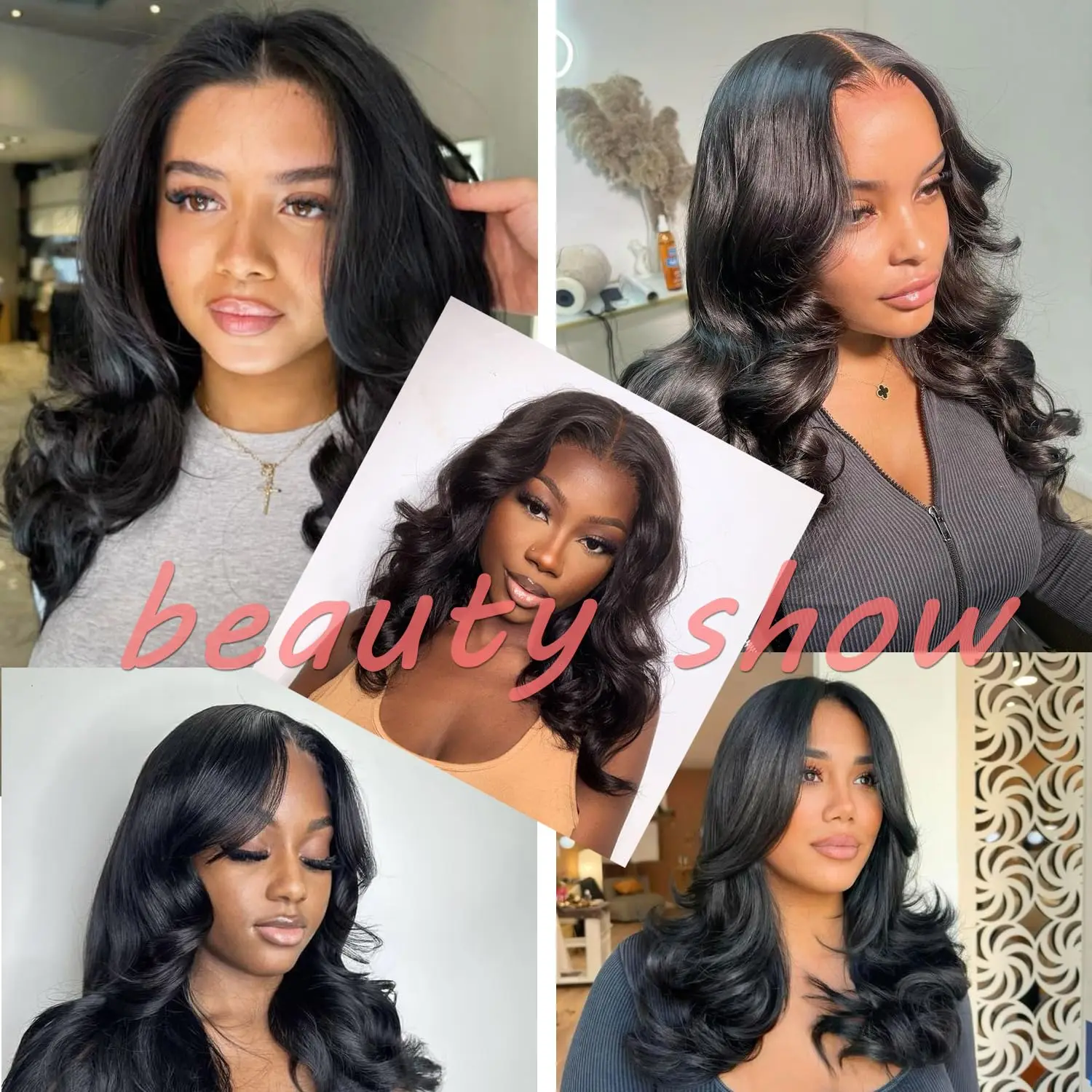 قصيرة بوب غلويليس الجسم موجة خصلات الشعر المستعار الإنسان 5X5 HD شفاف الدانتيل أمامي 100% باروكة من شعر طبيعي حقيقي خصلات الشعر المستعار الإنسان الطبيعي #2