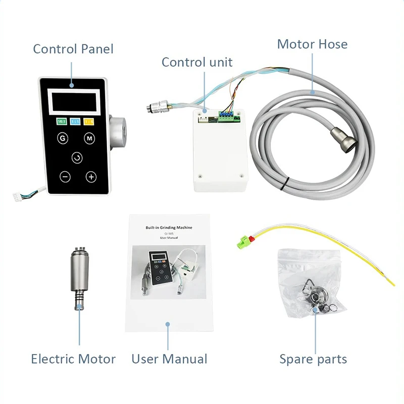 Built-In Type Dental Micromotors Electric Brushless LED Dental Micro Motor 40000rpm Dental Tools Fit 1:1/1:5/16:1 Contra Angle