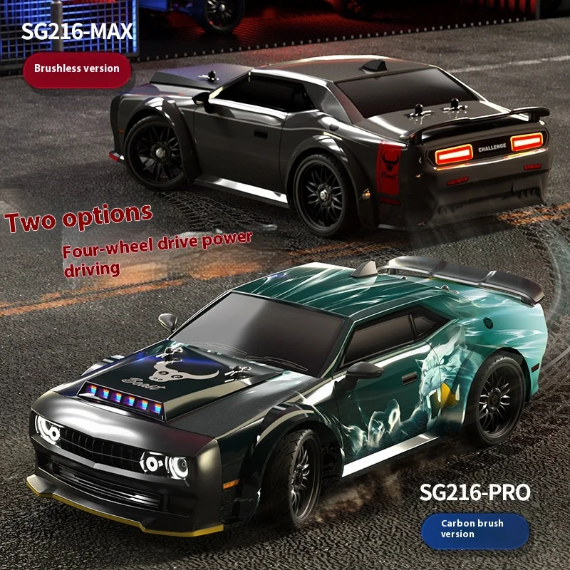 Sg216 Napęd na cztery koła Szybki samochód sportowy Drift Car Dodge Challenger 1:16 Pełnowymiarowy model zdalnie sterowany samochód wyścigowy