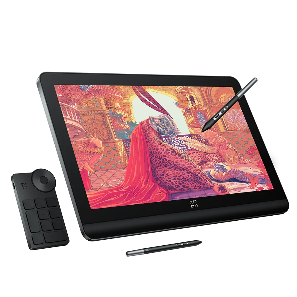 

XPPen Artist Pro 19 Графический планшетный монитор 18,4-дюймовый дисплей 4K Pen Display 159%sRGB с 2 ручками 16384 уровня для Windows mac Linux