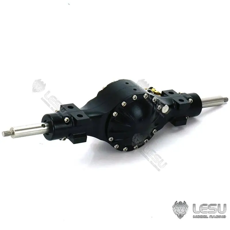 1/16 truck tractor DIY German bruder axle upgrade 10002 metal rear axle differential lock version LESU model