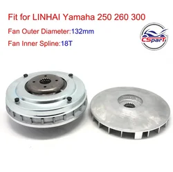 132MM 18T variatore Kit Xingyue Linhai Buyang YP VOG 250 257 260 300 DE JCL Znen 169MM 170MM 173MM ATV Buggy Scooter parti
