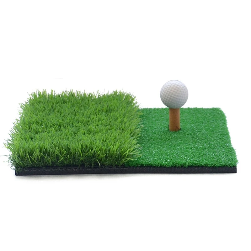 

Golf Hitting Practice Mat Simulated Turf Swing Practicing Mat Backyard Outdoor Golf Training Pad