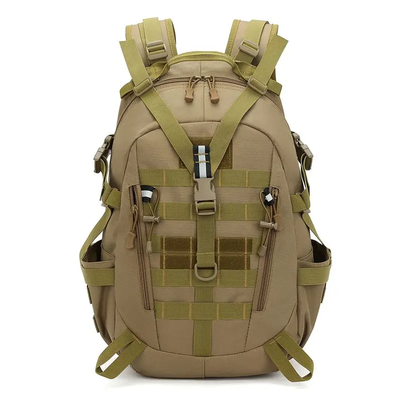 40L Tactical Backpack for Men Camping Hiking Backpacks Reflective Outdoor Travel Bags Survival Molle Climbing Rucksack Bag