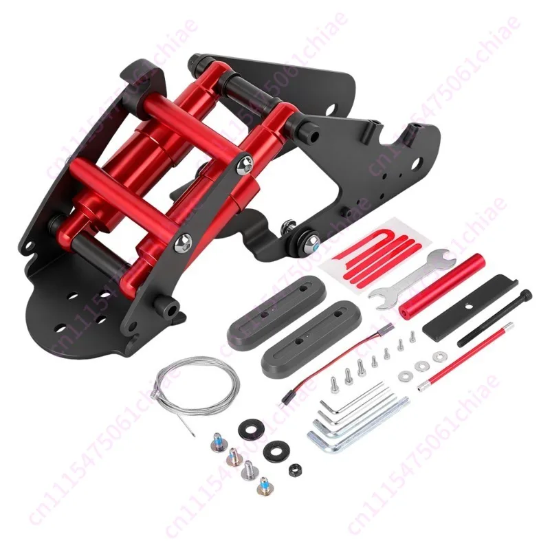 Applicable To The New Mi M365 1S Electric Scooter Front and Rear Shock Absorption Belt Handle Scooter Modification Accessories