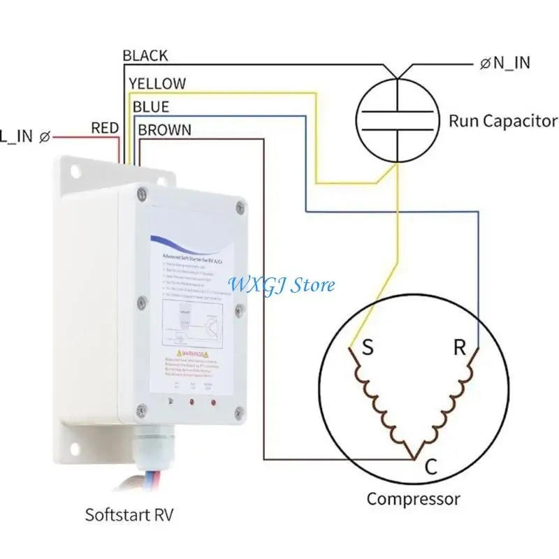 

37JE for RVs Trailer Campers Air Conditioner Enables Easy Start Appliance