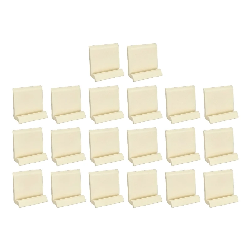 547C Easy Install Plastic Screen Frame Clips Screen Interpolation Clips 20Pcs for Aluminum Track Systems In Window Door &