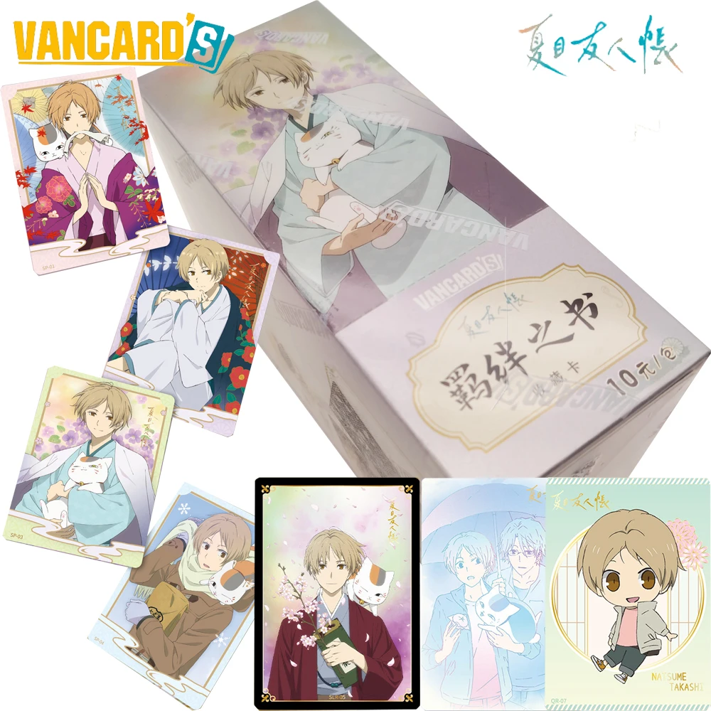 

New Original Vancard's Anime Natsume Yuujinchou Collection Cards Q-version Cartoon Cute Popular Character Cards Birthday Gifts