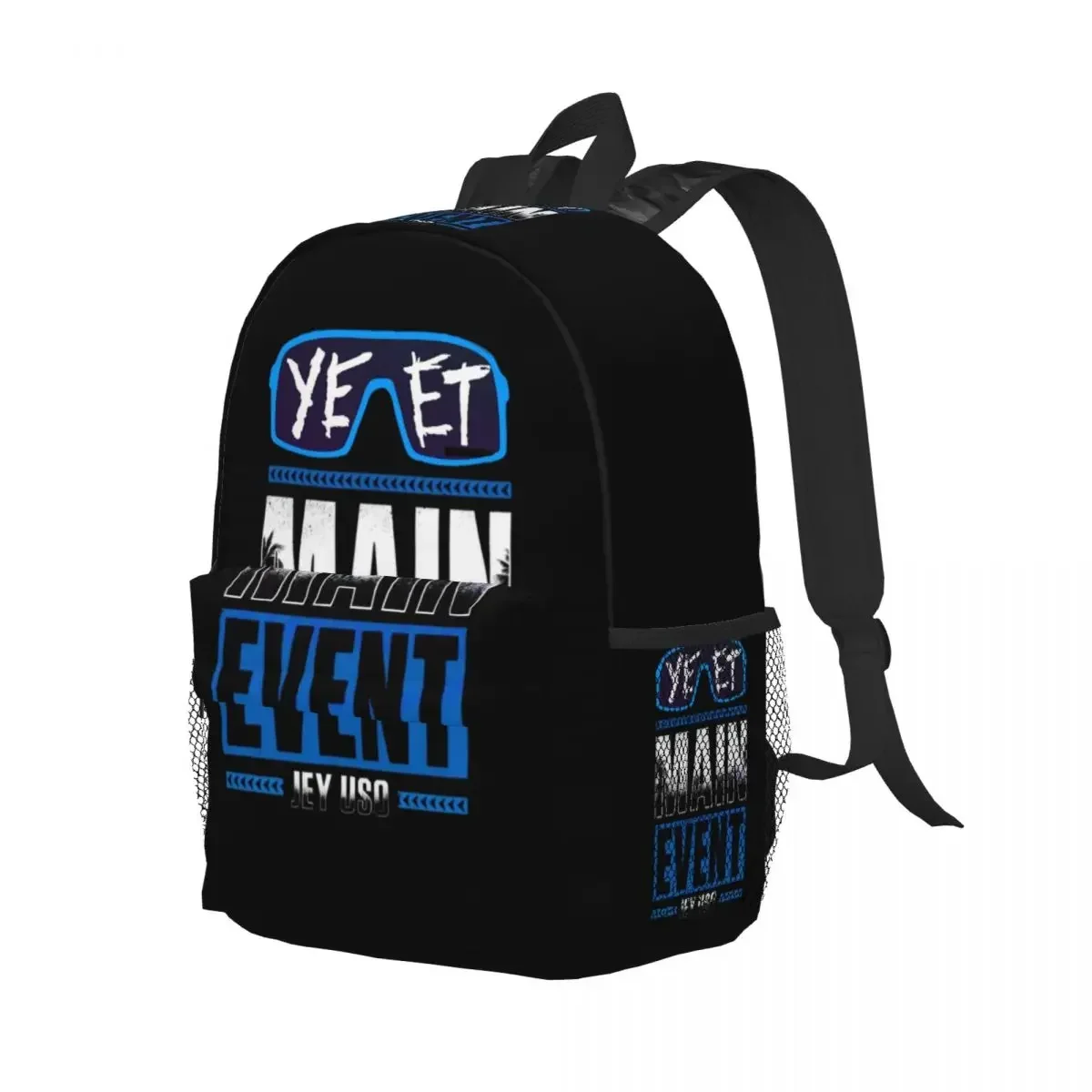 حقيبة ظهر Jey Uso Yeet Vintage Graphic مطبوعة رائجة البيع Daypack للأولاد والبنات حقيبة كتب حقائب كتف للرجال والنساء حقيبة مدرسية للأطفال