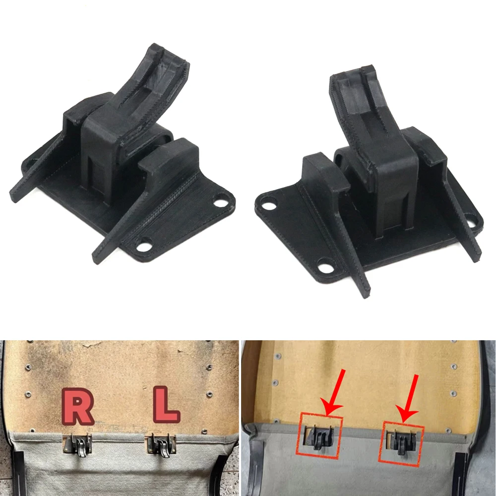 Front Seat Cushion Backrest Buckle Backside Panel Fixed Clip For AUDI A4 B7 04-08 A3 S3 8P 04-12 A6 S6 C6 05-11 Q7 4L 07-15