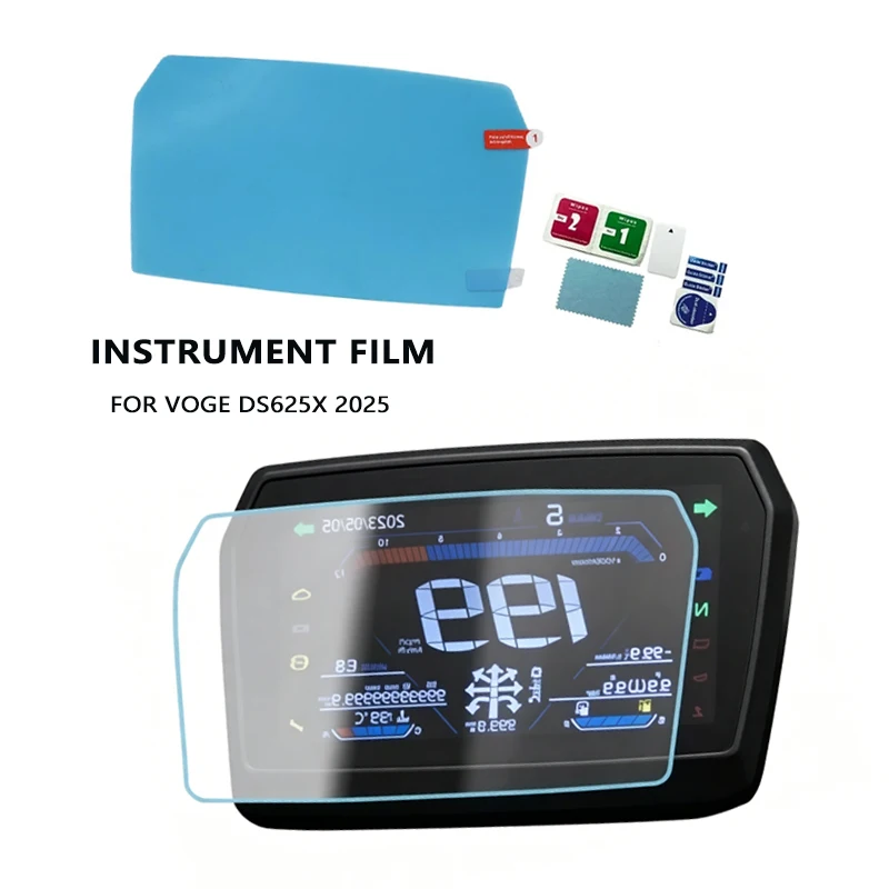 2025 DS625X Motorcycle Scratch Cluster Screen Dashboard Protection Instrument Film For VOGE DS625x DSX625 625 DSX Accessories