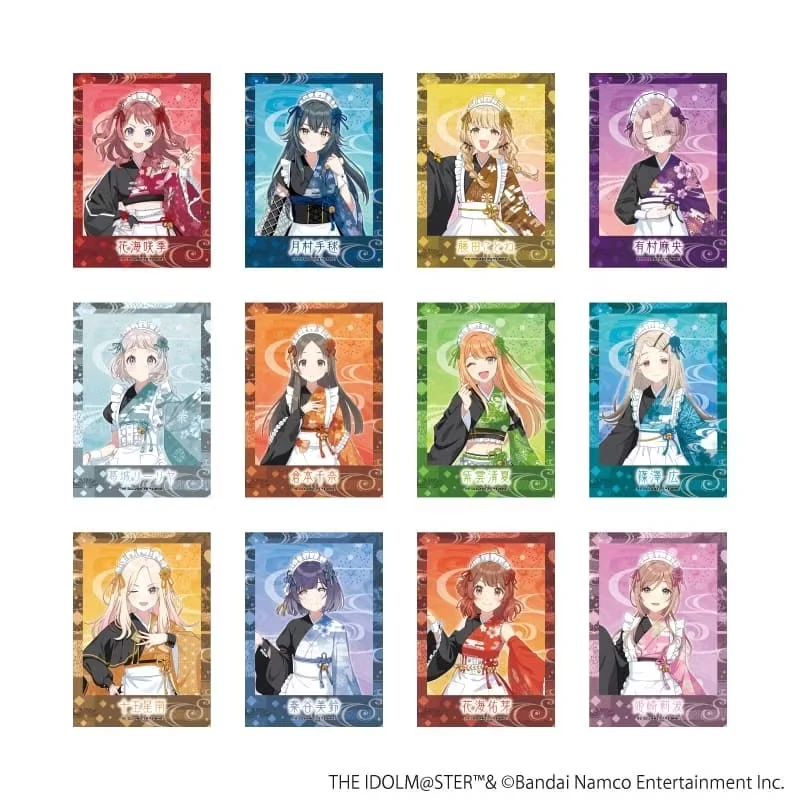 

Gakuen IDOLM@STER Acrylic Stand Rirya Kishiro Saki Hanami Mao Arimura figure Stand Plate Cosplay Prop Decor Cartoons present