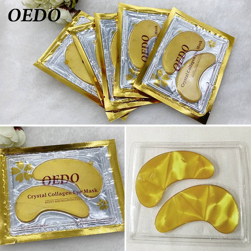 Collagen eye mask tightens the eyes and improves dark circles Golden eye mask
