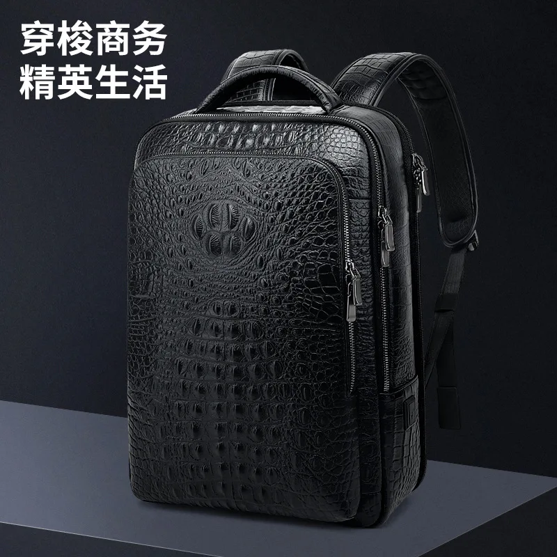 Large Capacity Waterproof Lightweight Doube Shouder Bag Outdoor Commuting Men's Laptop Backpack High-end Bags For Teenagers