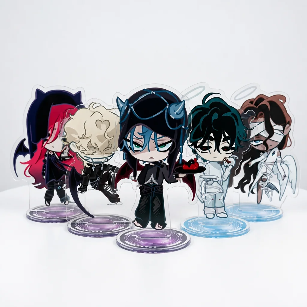 Anime ALIEN STAGE IVAN & TILL Figures Acrylic Stand keyring 10cm Model Action Figure Accessories Models Desktop Ornaments gifts