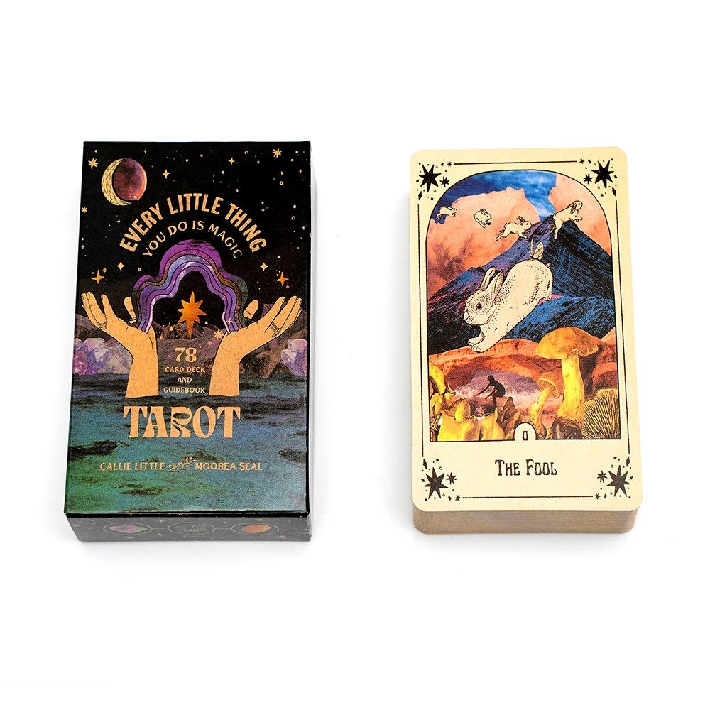 10.3*6cm Every Little Thing You Do Is Magic Tarot: A 78-Card Deck Encouraging You To Travel The Path of Self-inquiry