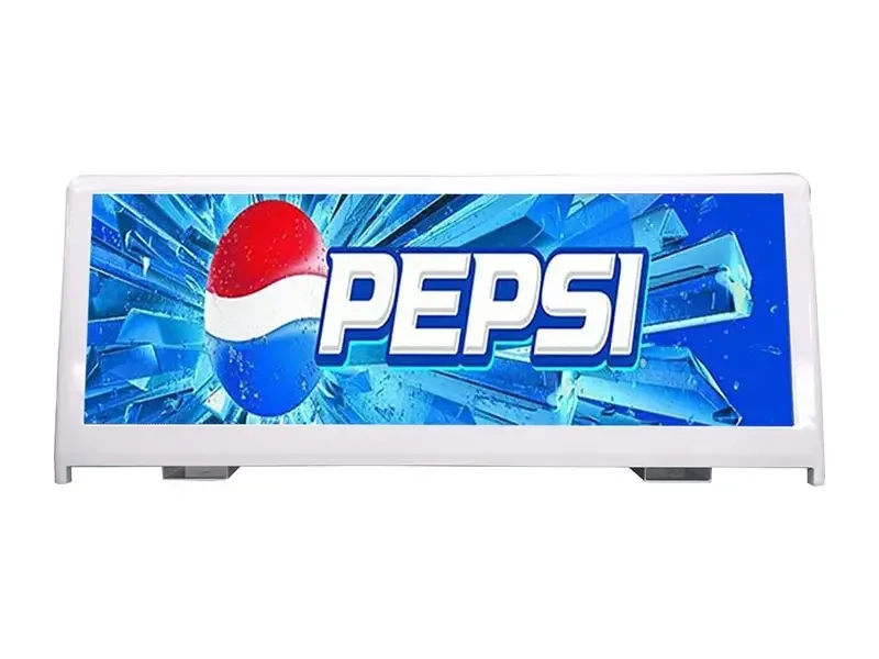 

Taxi LED display screen top roof screen popular wireless advertising double-sided scrolling car high resolution
