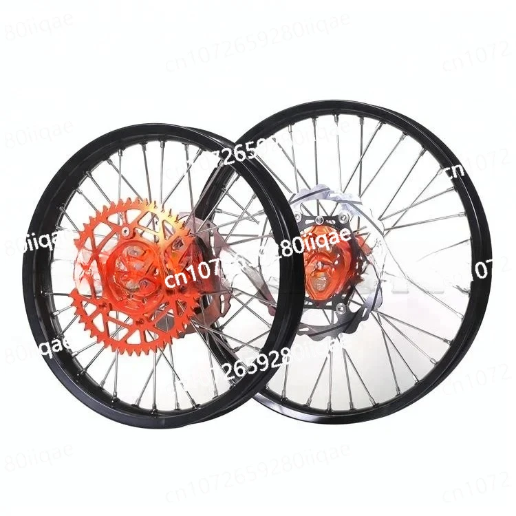 18 21 Inch 7075 Aluminum Motorcycle Wheels Dirt Bike Wheel Rims for Motocross Enduro Dirt Bike Offroad Mx Supermoto Dual Sport