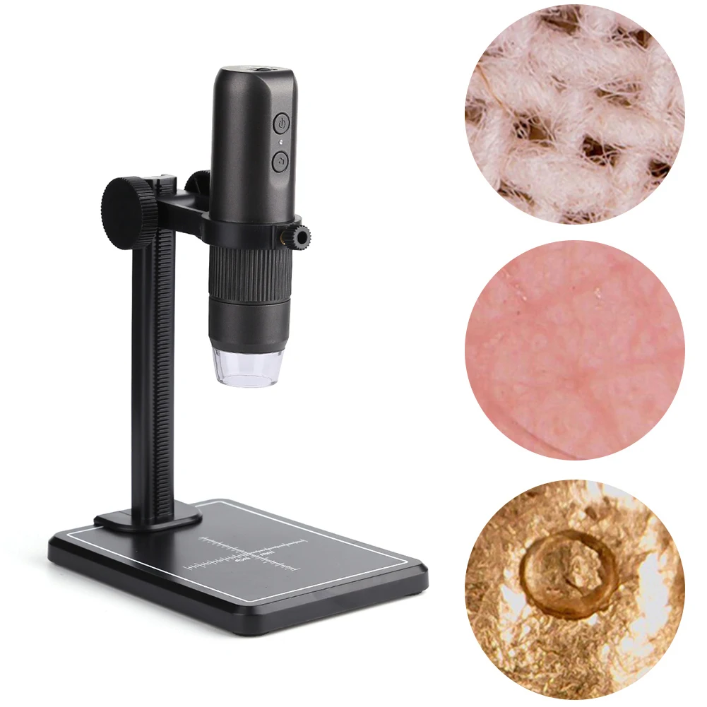 500-1600X HD Microscope LED Magnifier Camera Professional Electronic Digital USB Microscope for PC Cell Phone Digital Microscope