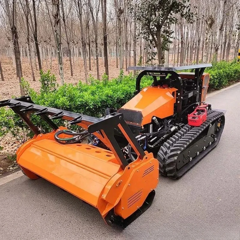 

Open up robot forest equipment isolation belt open up car remote control brush cutter